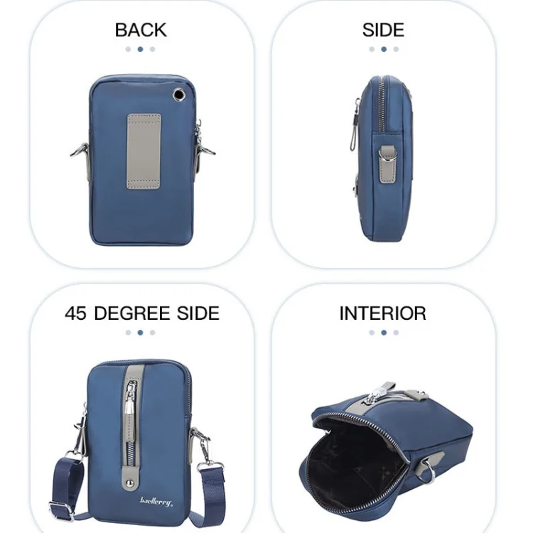 TBD0602191201_B3.webp Baellerry Men Shoulder Bag Simple Casual Large Capacity Messenger Bag Business Zipper Wallet - Image 4