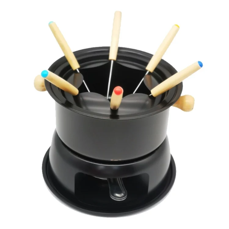 TBD06021958.webp Home Heating Alcohol Pot Cheese Chocolate Ice Cream Fondue - Image 1