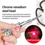 ANENG Multi-Function Induction High-Brightness Transparent Test Pen Screwdriver - Image 5