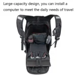 MOTOCENTRIC 11-MC-0077 Motorcycle EVA Turtle Shell Shape Riding Backpack - Image 3