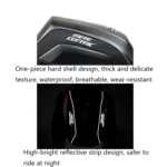 MOTOCENTRIC 11-MC-0077 Motorcycle EVA Turtle Shell Shape Riding Backpack - Image 4