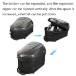 MOTOCENTRIC 11-MC-0113 Outdoor Riding Motorcycle Rear Seat Bag - Image 5