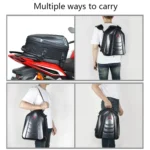 MOTOCENTRIC 11-MC-0113 Outdoor Riding Motorcycle Rear Seat Bag - Image 7