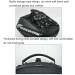 MOTOCENTRIC 11-MC-0102 Motorcycle Rear Seat Helmet Bag - Image 6