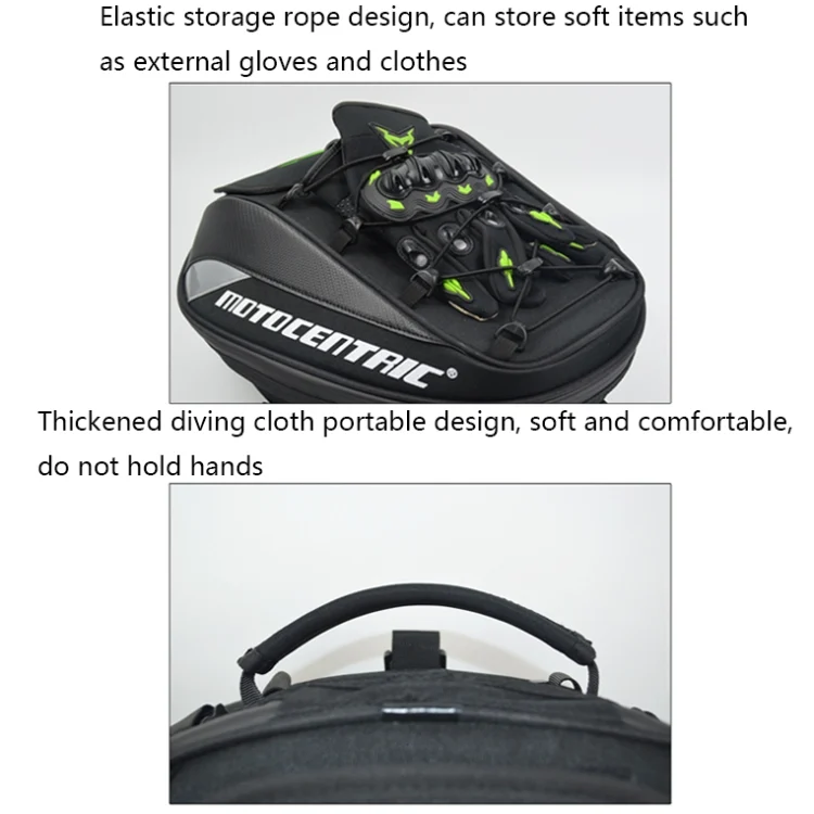 TBD0602200101_B5.webp MOTOCENTRIC 11-MC-0102 Motorcycle Rear Seat Helmet Bag - Image 6