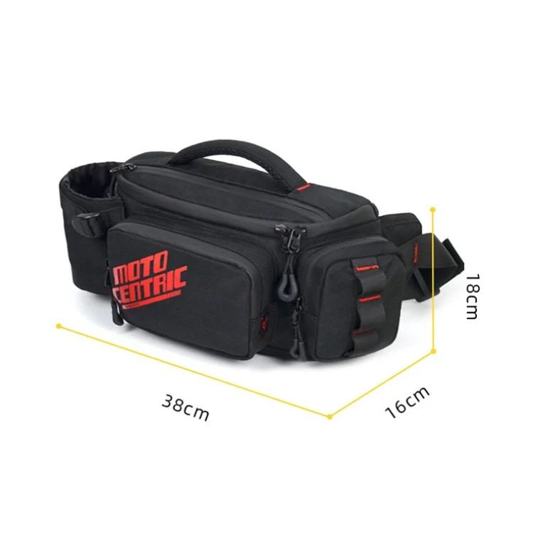 TBD0602201901_B2.webp MOTOCENTRIC 11-MC-0112 Multifunctional Motorcycle Riding Messenger Waist Bag - Image 3