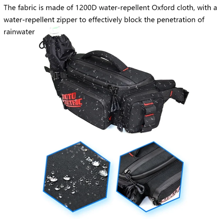 TBD0602201901_B3.webp MOTOCENTRIC 11-MC-0112 Multifunctional Motorcycle Riding Messenger Waist Bag - Image 4