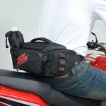 MOTOCENTRIC 11-MC-0112 Multifunctional Motorcycle Riding Messenger Waist Bag - Image 7