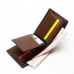 Baellerry Men Short Wallet Multi-card Lychee Pattern Business Wallet - Image 4