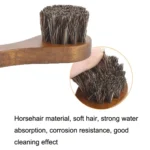 Long Handle Horse Mane Glow Surface Leather Shoes Cleaning Brush - Image 5