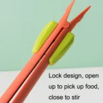 Multi-Purpose Nylon Eggbeater Dual-Use Food Clip Manual Mixer Baking Tool - Image 5