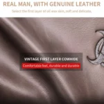 BULL CAPTAIN Anti-theft Brush Leather Wallet For Men - Image 3