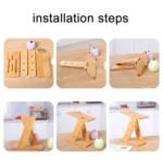 Kitchen Multifunctional Knife Storage Rack, Specification: - Image 4