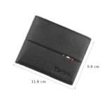 Men Casual Short RFID Wallet Multifunctional Card Holder - Image 2