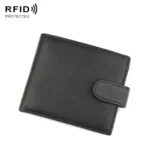 Anti-Magnetic Anti-Theft RFID Short Business Men Wallet