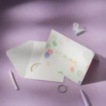 2 Sets Bronzing Mother Day Birthday Card Wishes DIY Envelope Set - Image 6