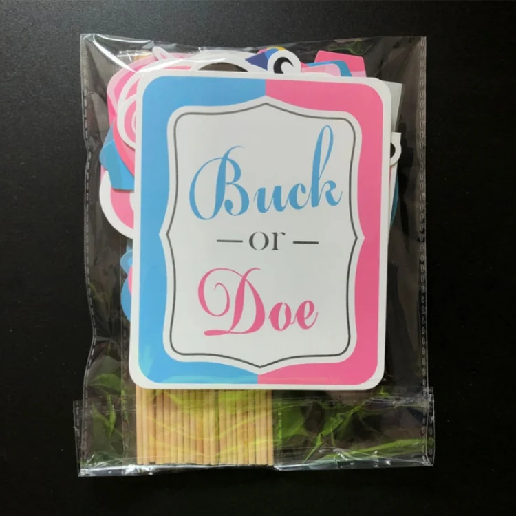 TBD0602217001_B4.webp 3 Sets Baby Birthday Party Gender Reveal Stickers Photo Props - Image 5