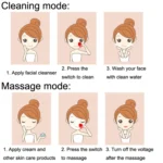 Mini Silicone Cleansing Instrument Washing Face Brush - Image 7