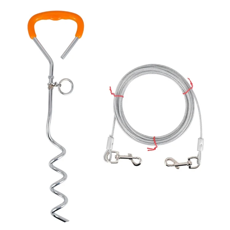Outdoor Pet Leash Stainless Steel Ground Nail Fixing Bolt, Specification: