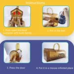 Large Plastic Mousetrap Mouse Cage Pedal Trap - Image 7