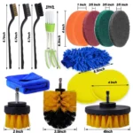 26 PCS / Set Car Beauty Car Wash Detail Brush Electric Drill Brush Outlet Brush - Image 2