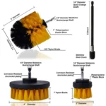 26 PCS / Set Car Beauty Car Wash Detail Brush Electric Drill Brush Outlet Brush - Image 4