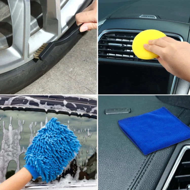 TBD0602223101_B5.webp Car Cleaning Brush Wax Sponge Car Wash Tool Brush - Image 6