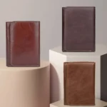 Men Casual Retro RFID Blocking Anti-Scanning Cowhide Leather Short Wallet - Image 2