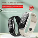 M21 Ultrasonic Mosquito Repellent Bracelet with Step Counter & Clock & Temperature Function - Image 2