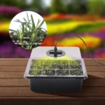 5 Set Plant Seed Starter Trays Kit,Seedling Tray Starter With Grow Light - Image 5