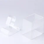5 PCS Transparent Rectangular Watch Display Box Pull-out Electronic Watch Box - Image 4