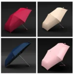 Light Black Glue Sunside Anti-UV Rain or Shine Umbrella - Image 2
