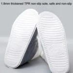 1 Pair Rainy Outdoor Anti-Skid Waterproof Shoe Cover Thickening Repetitive Use Shoe Cover - Image 4