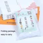 1 Pair Rainy Outdoor Anti-Skid Waterproof Shoe Cover Thickening Repetitive Use Shoe Cover - Image 7