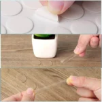 Round Transparent Double-Sided Adhesive Tape Waterproof Traceless Acrylic Glue - Image 5