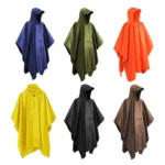 3 In 1 Raincoat Backpack Mountaineering Outdoor Hiking Rain Cape - Image 2