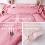 Rainfreem Outdoor Reflective Fashion Split Raincoat Rain Pants Set - Image 2