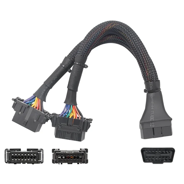 TBD06022385_1.webp 2 In 1 16PIN Car OBD Elbow Extension Cable Converted Cable - Image 2