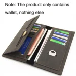 MenBense Matt Male Wallet Long Fashion Large Capacity Male Wallet - Image 5