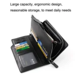 Menbense Fashion Business Simple Handbag PU Large Capacity Male Wallet - Image 6