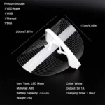 LED Beauty Mask IPL Spectrometer Photon Beauty Skin Rejuvenation Instrument - Image 3