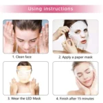 LED Beauty Mask IPL Spectrometer Photon Beauty Skin Rejuvenation Instrument - Image 6