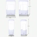 Hotel Bathroom Manual Soap Machine Wall Hanging Paste Transparent Soap - Image 2
