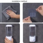 Hotel Bathroom Manual Soap Machine Wall Hanging Paste Transparent Soap - Image 6
