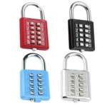 2 PCS 10-Bit Button Password Lock Cabinet Door Tool Box Button Padlock - Image 2