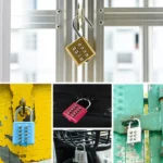 2 PCS 10-Bit Button Password Lock Cabinet Door Tool Box Button Padlock - Image 4