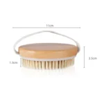 PPR Soft Bead Handleless Massage Bristle Bath Brush - Image 3