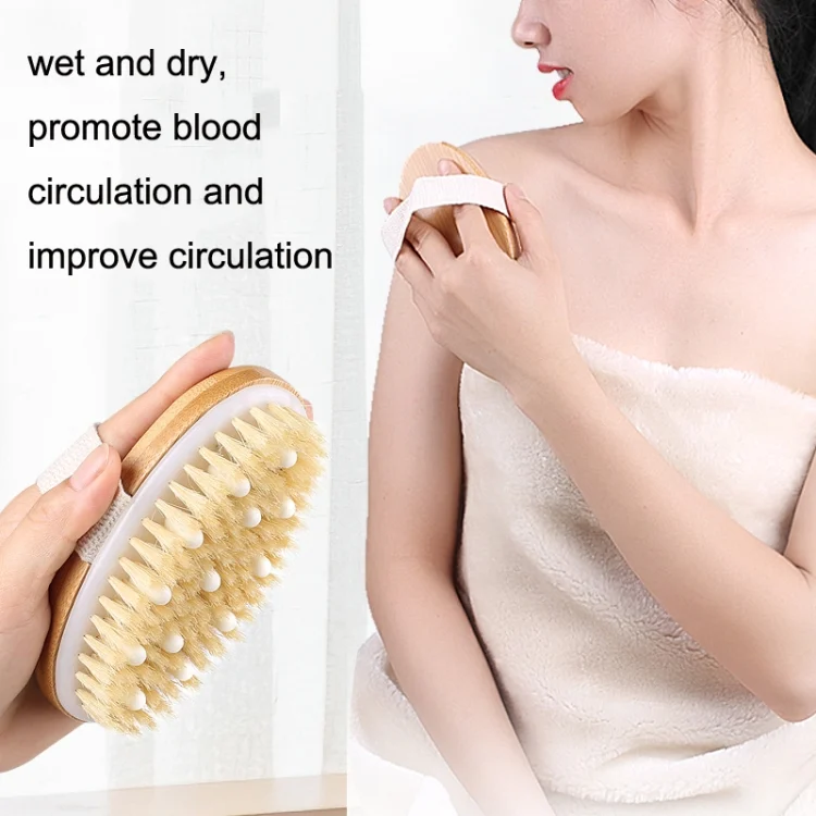 TBD0602251001_B6.webp PPR Soft Beaded Boar Bristle Handleless Oval Massage Bath Brush - Image 7