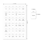 216 PCS Spice Jar Label Stickers Waterproof Oil Proof Kitchen Spice Jar Label - Image 3