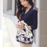 722 Women Soft Leather Handbag - Image 7